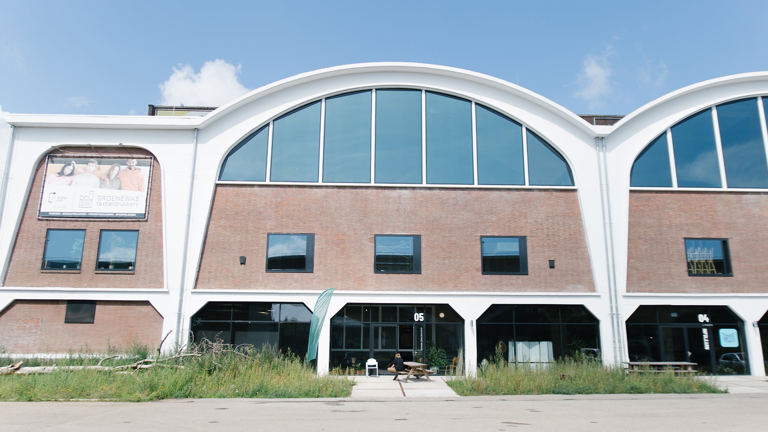 Groenewas gebouw